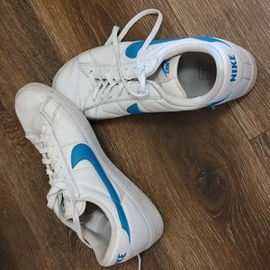 Rare 2015 Nike Tennis Classic White / Bl 312495-144 SB Mulder McEnroe Men's 11.5